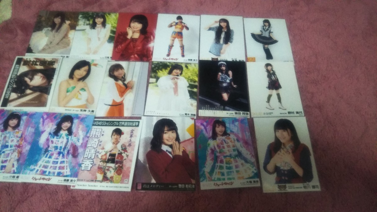 同梱不可 SKE48 生写真100枚以上まとめ売り 松井玲奈小畑優奈江籠裕奈 