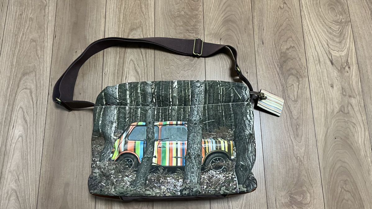 ポールスミス ショルダーバッグ ミニクーパー マルチストライプ 【公式