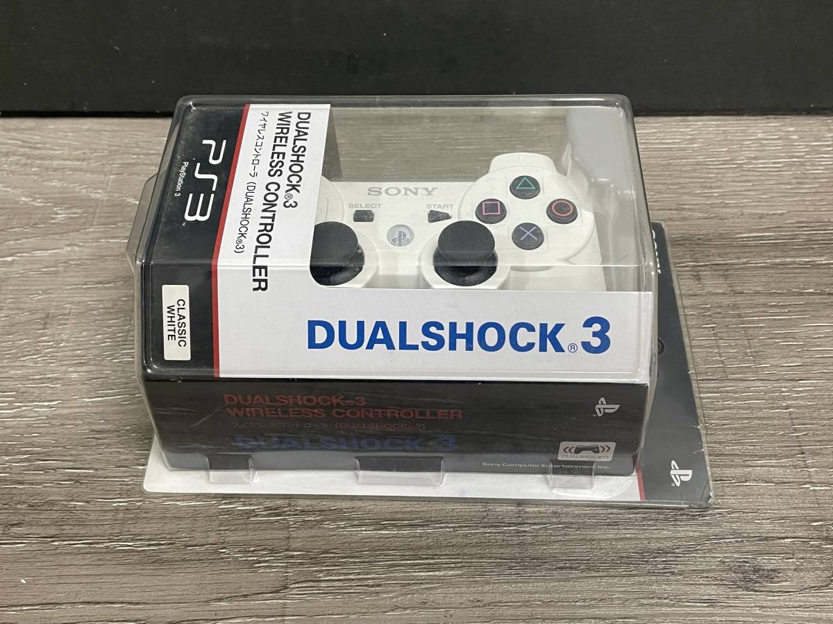 ☆ PS3 ☆ デュアルショック3 クラシックホワイト 動作品 状態良好