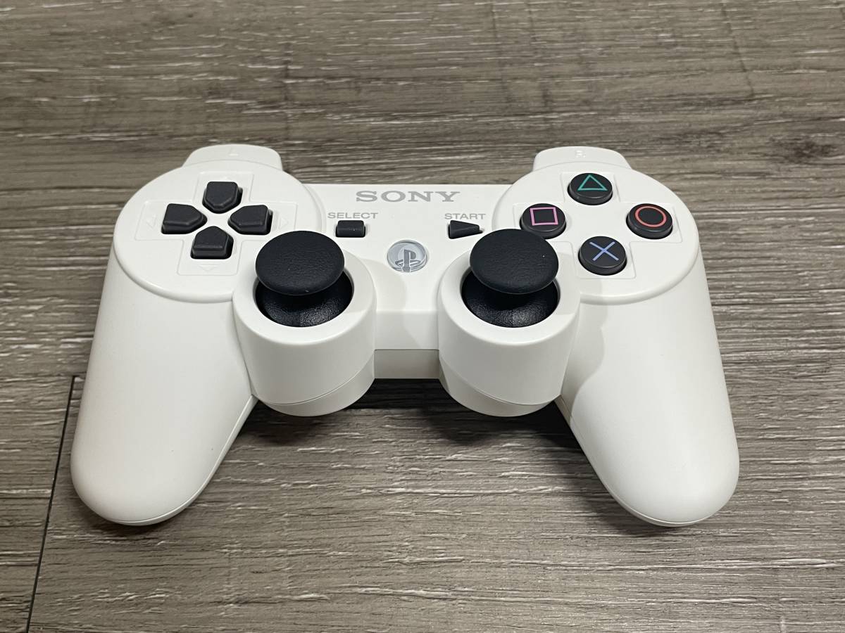 ☆ PS3 ☆ デュアルショック3 クラシックホワイト 動作品 状態良好