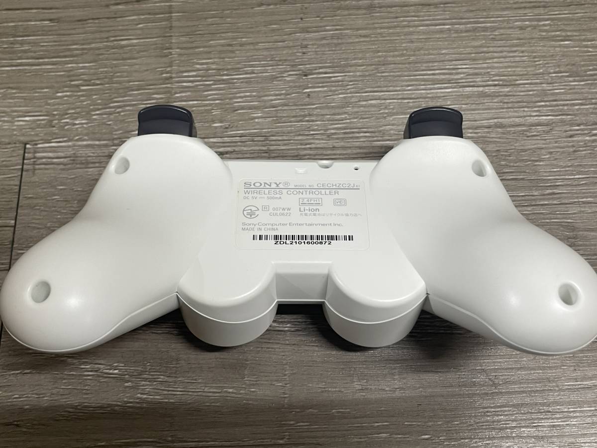 ☆ PS3 ☆ デュアルショック3 クラシックホワイト 動作品 状態良好