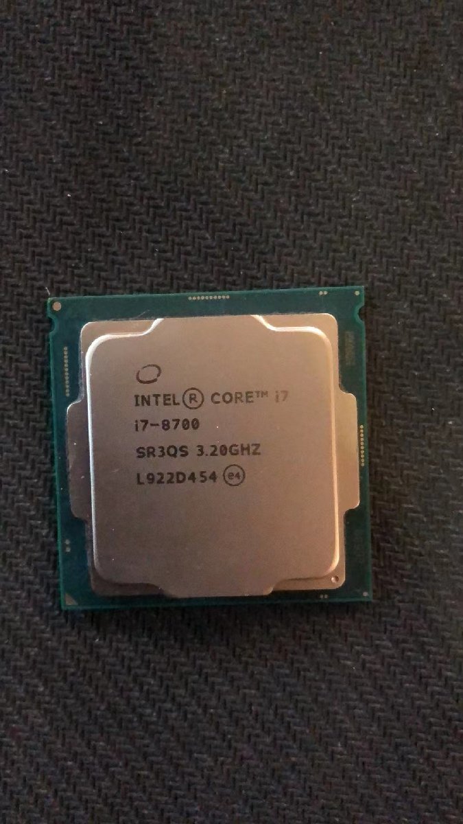 Core Intel i7-8700 7700×2枚 8700×3枚 CPUインテル® CPU