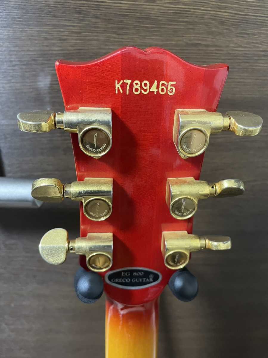 Greco レスポールカスタム エレキギター ハードケース付き