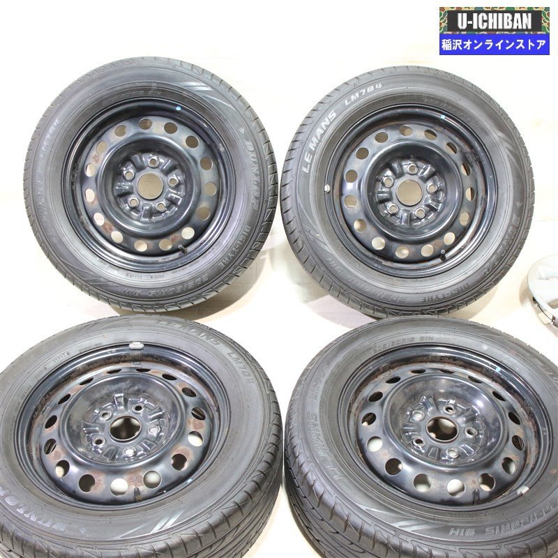 205/60R15 4本 トヨタ純正ホイール タイヤ POTENZA RE-71RZ 205/60R15 
