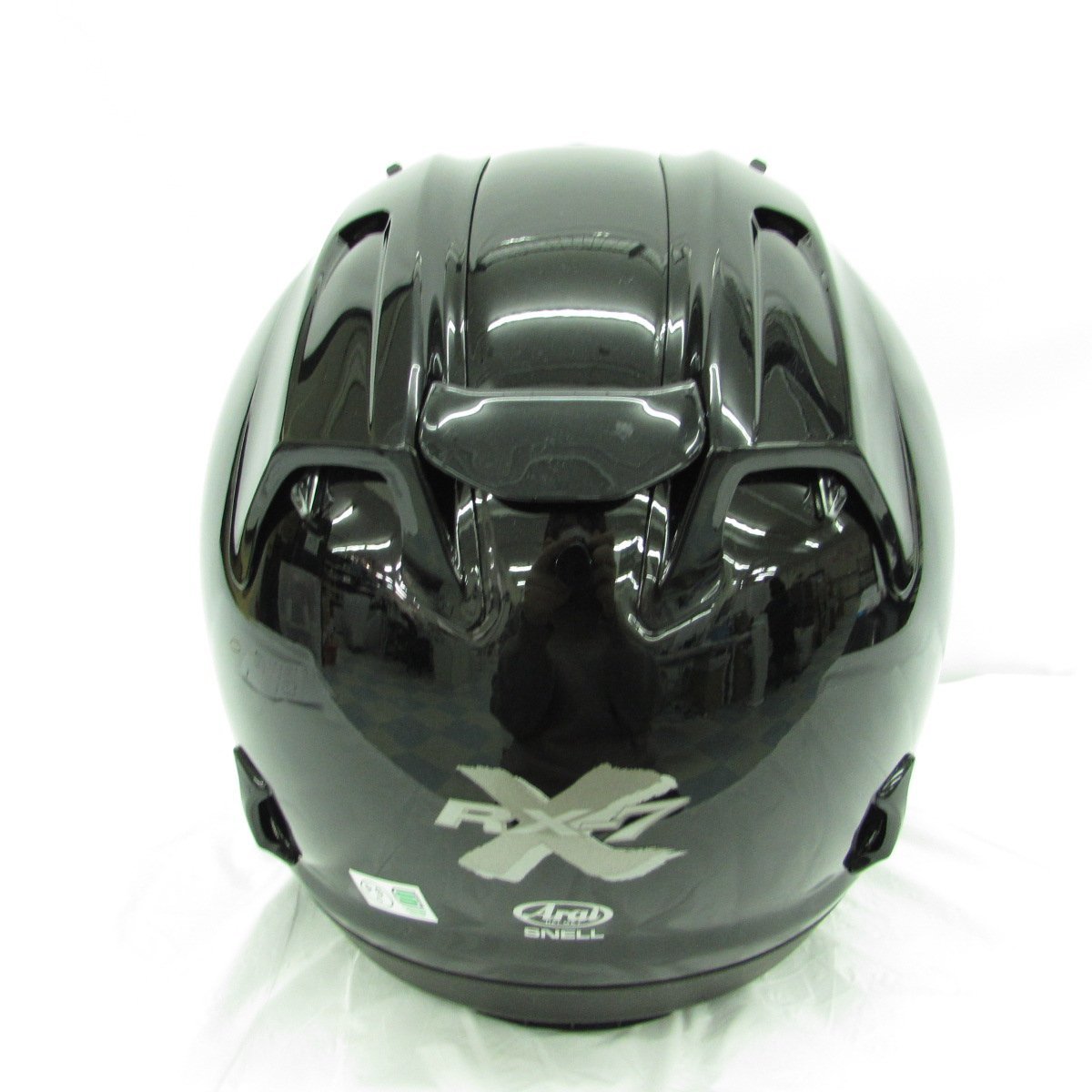 美品 ARAI アライ RX-7X グラスブラック 冷える サイズL(59-60cm)
