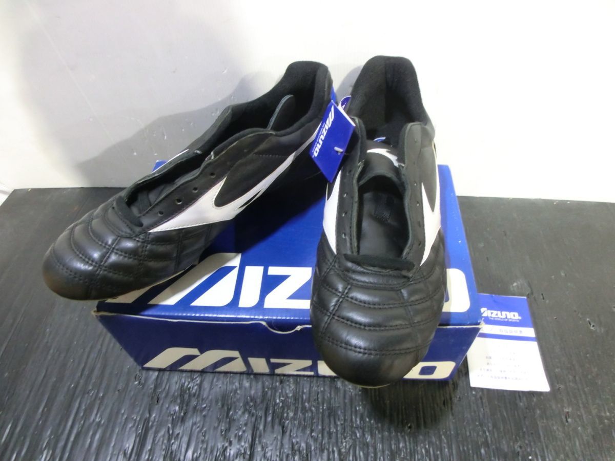 T【L8-70】【80サイズ】美品：タグ付/ミズノ/フォルガード プロ/26.5ｃｍ/サッカー/スパイク/シューズ※外箱イタミ有