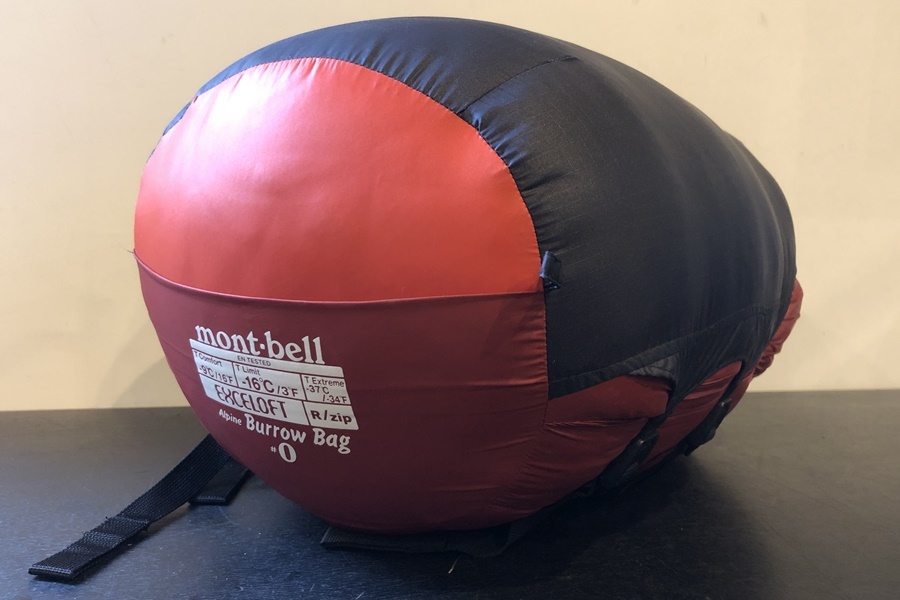 mont-bell オレンジ寝袋バローバッグ#1 2つセット mont-bell（モンベル