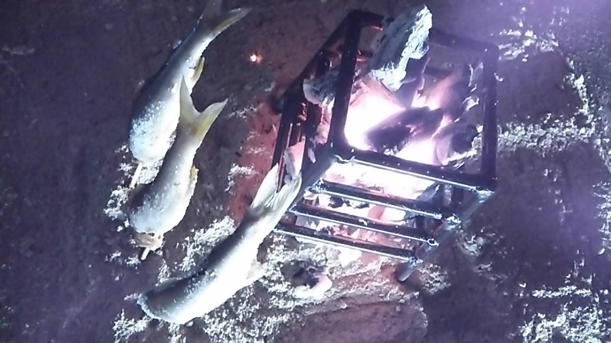 原始焼き スクエアタイプ 5L 魚焼き 枠 囲炉裏 炉端 【公式通販】