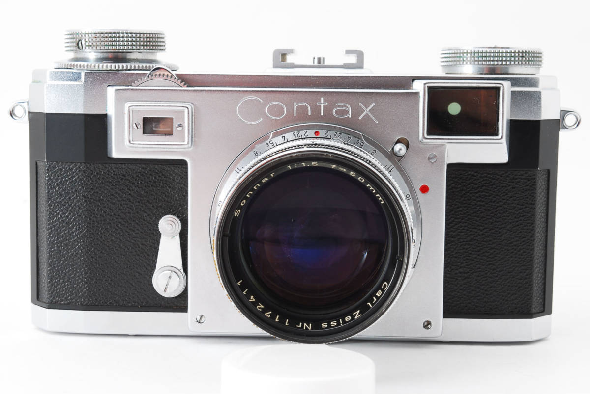 ツァイスイコン コンタックス IIa フィルムカメラ Sonnar 50mm F1.5 レンズ #1997