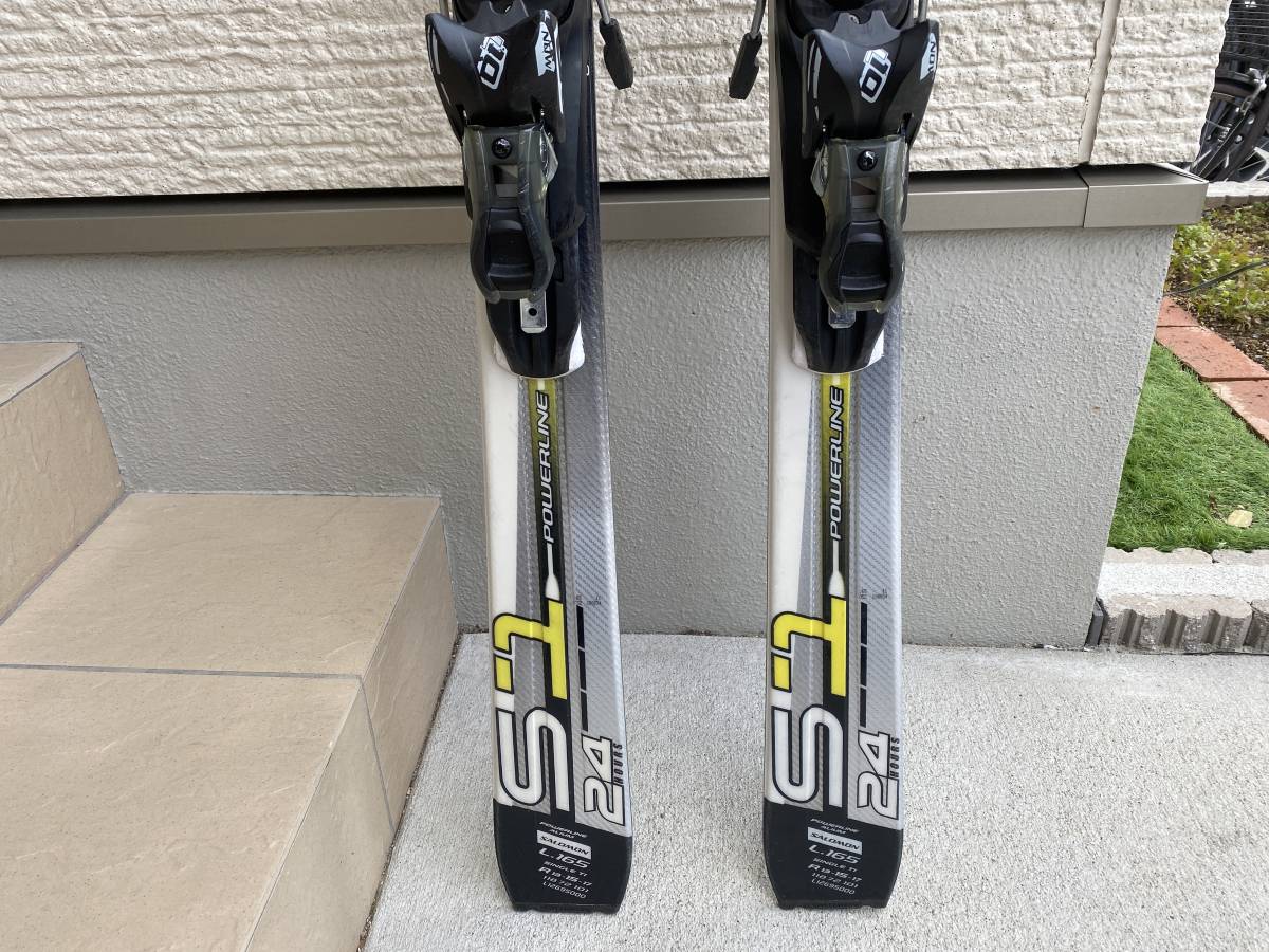 SALOMON スキー板 165cm 24 HOURS POWERLINE S1 SALOMON スキー板