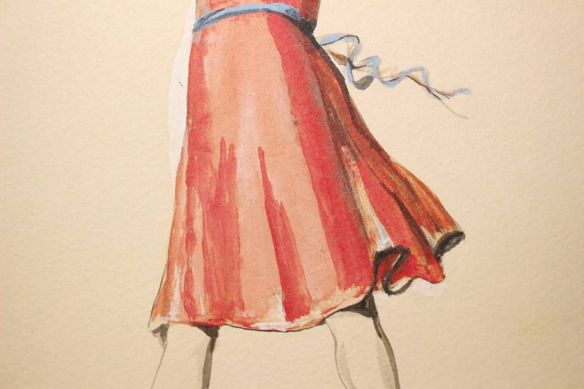 藤田嗣治 エスタンプリトグラフ「瓶を掲げる少女」250部限定 藤田嗣治