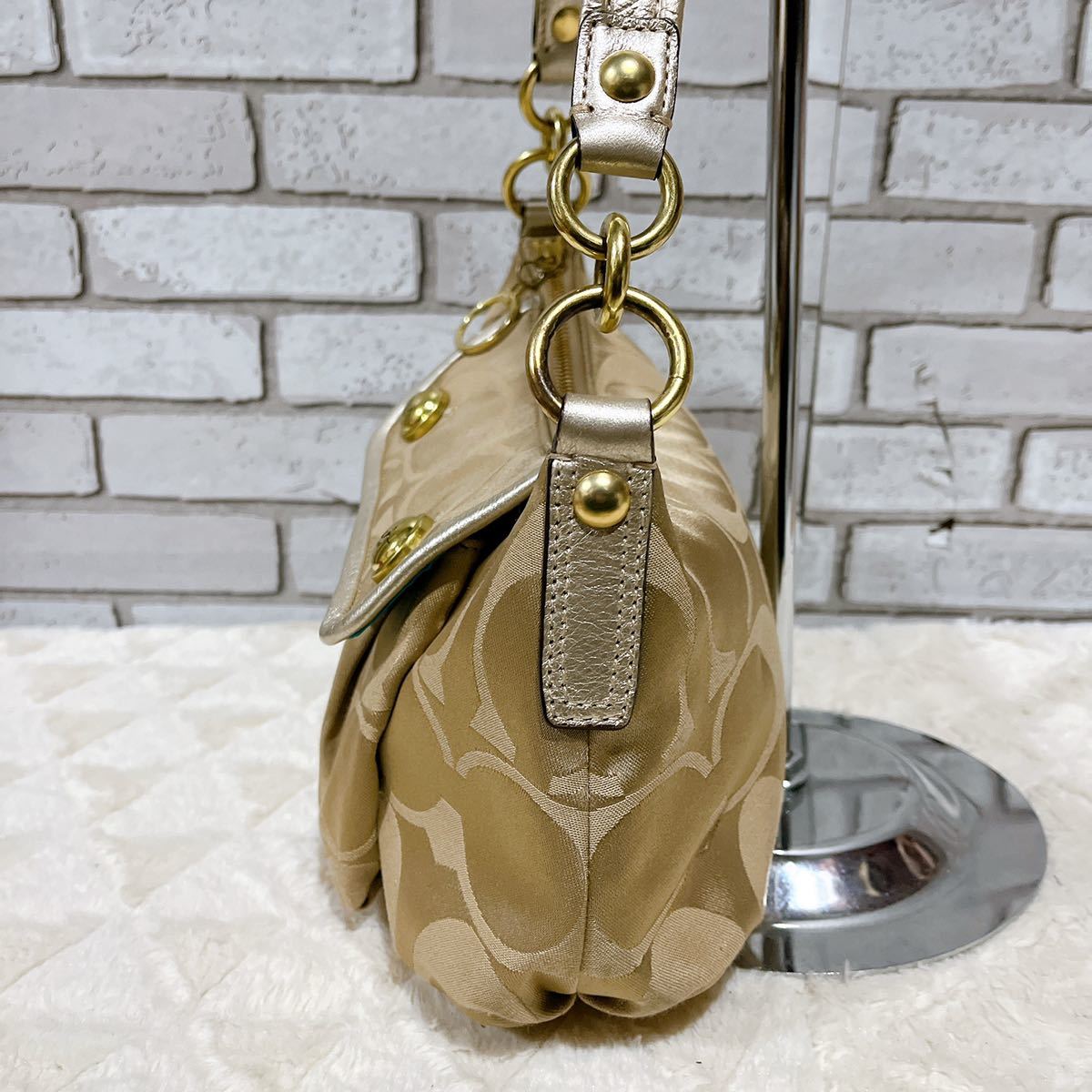 COACH コーチ シグネチャー バッグ ハンドバッグ トートバッグ 2way 