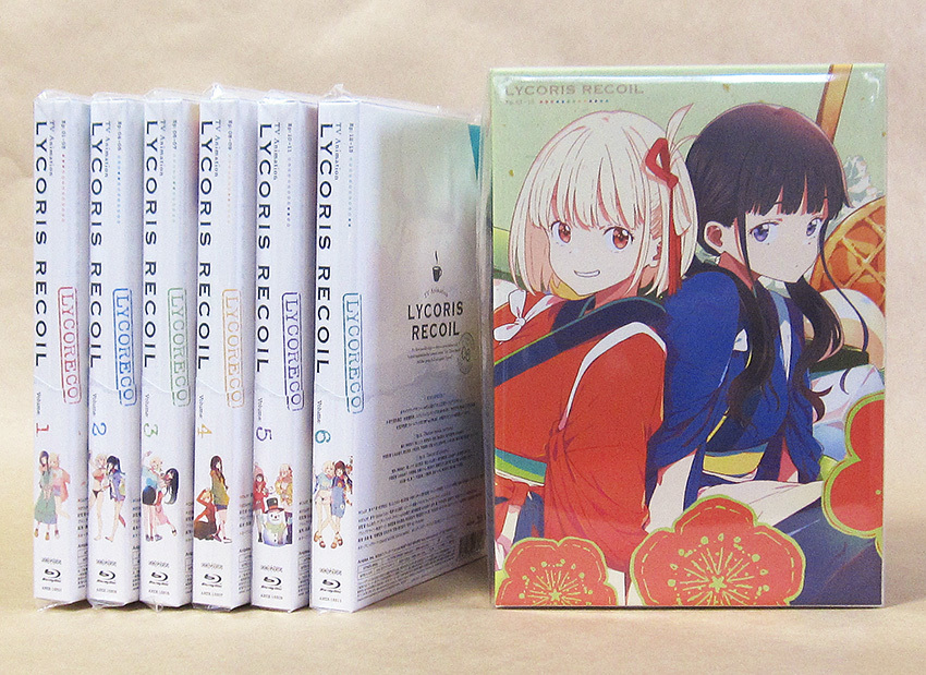 リコリス リコイル Blu-ray 完全生産限定版 Vol.1〜6全巻セット 全巻収納BOX 全巻購入特典 付き リコリコ(日本)｜売買された ...