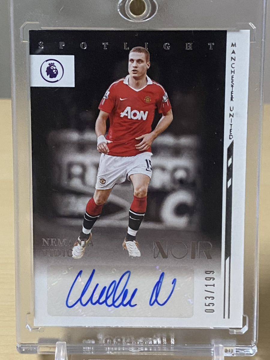 【ネマニャ・ヴィディッチ】Nemanja Vidic 2021-22 Panini Chronicles Noir Spotlight 直筆サインカードAuto /199