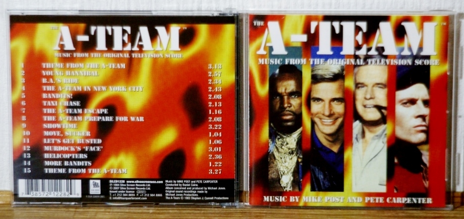 定番人気，2025 廃盤♪特攻野郎Aチーム THE A-TEAM☆オリジナルTVスコア