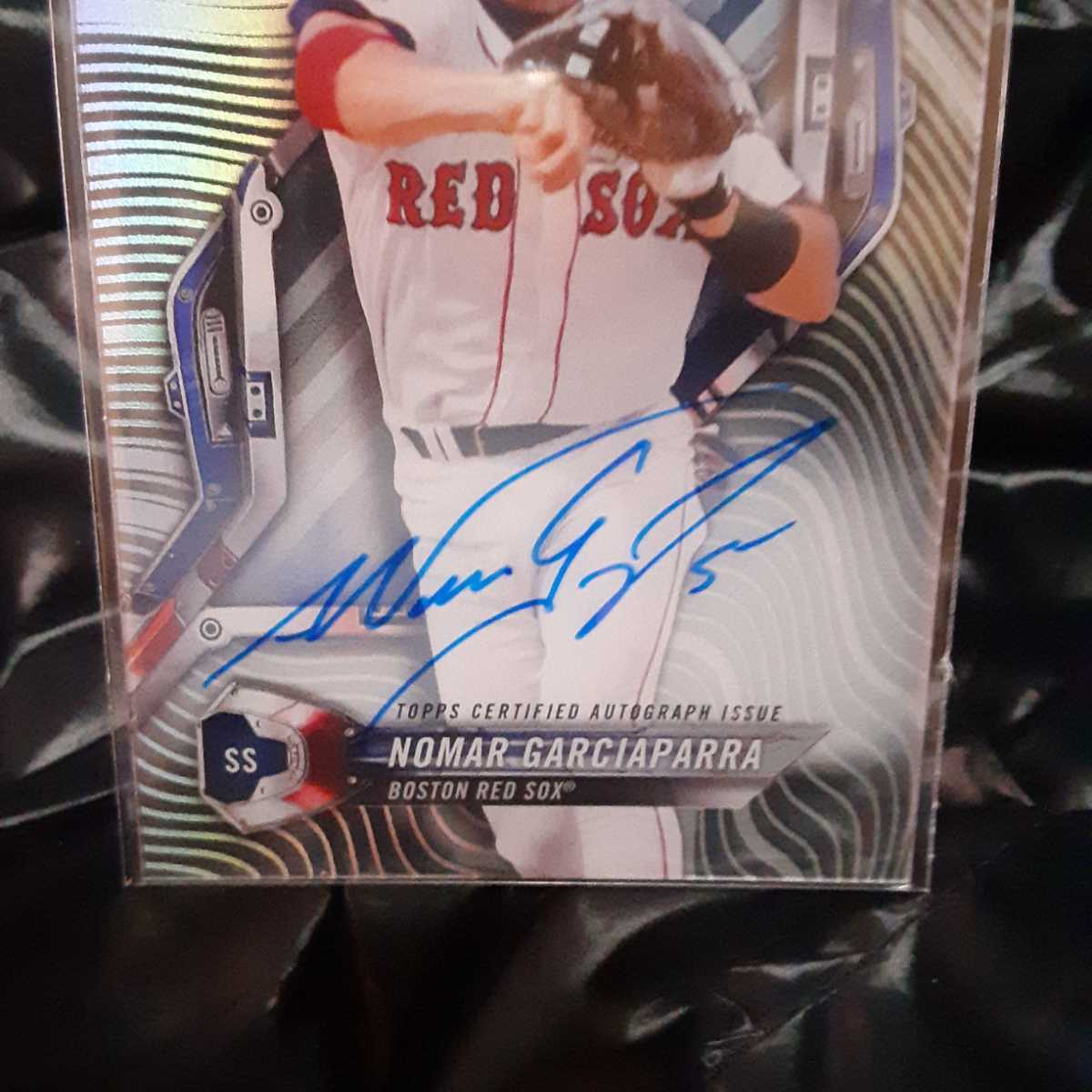 nomar garciaparra 直筆サインカード ノマー・ガルシアパーラ サイン 