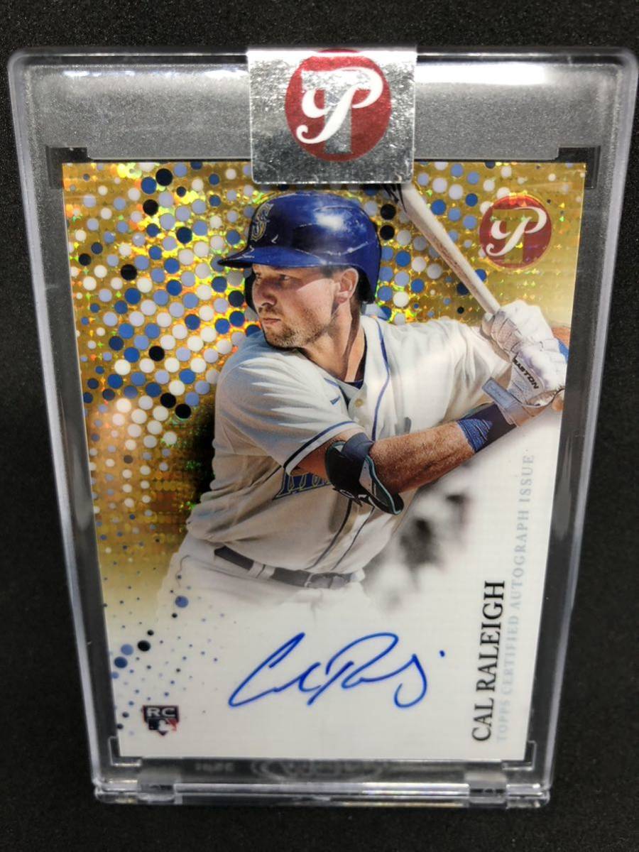 2022 Topps Pristine Cal Raleigh 直筆サイン入りカード /50 シアトル 