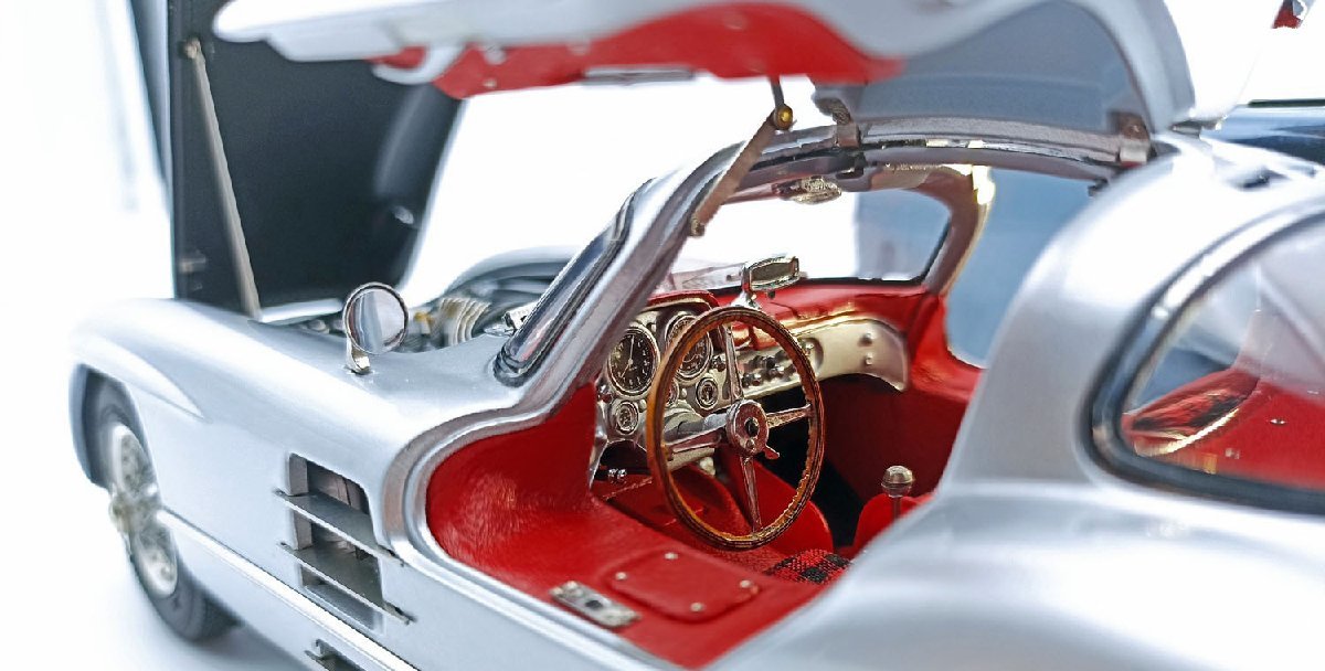 原560港さま専用 CMC 1/18 メルセデス ベンツ 300 SLR クーペ 1955 シルバー