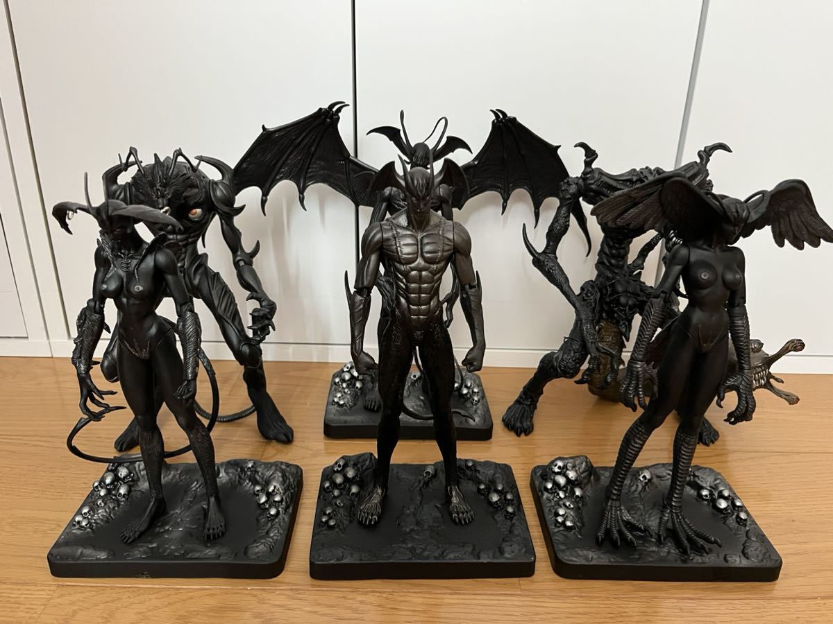 フューチャーモデルズ レッズ デビルマン アクションフィギュア 6種 