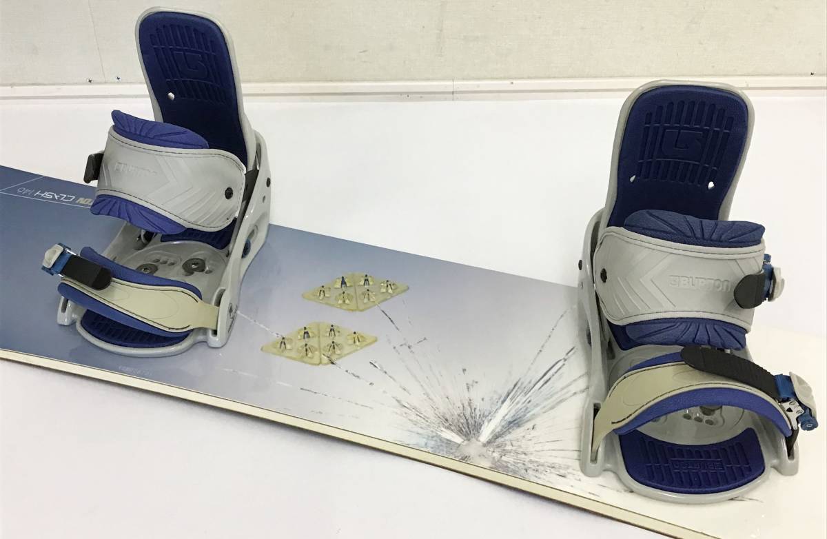 3点セット BURTON スノーボード 板 CLASH 146cm 2005モデル  