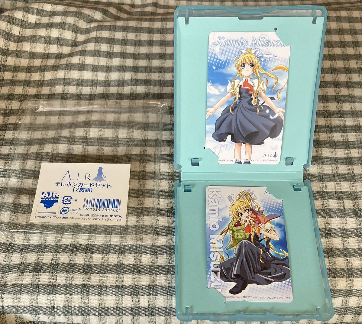 AIR 劇場版 神尾観鈴 テレカセット KEY公式品 アニメイト限定品 東映 