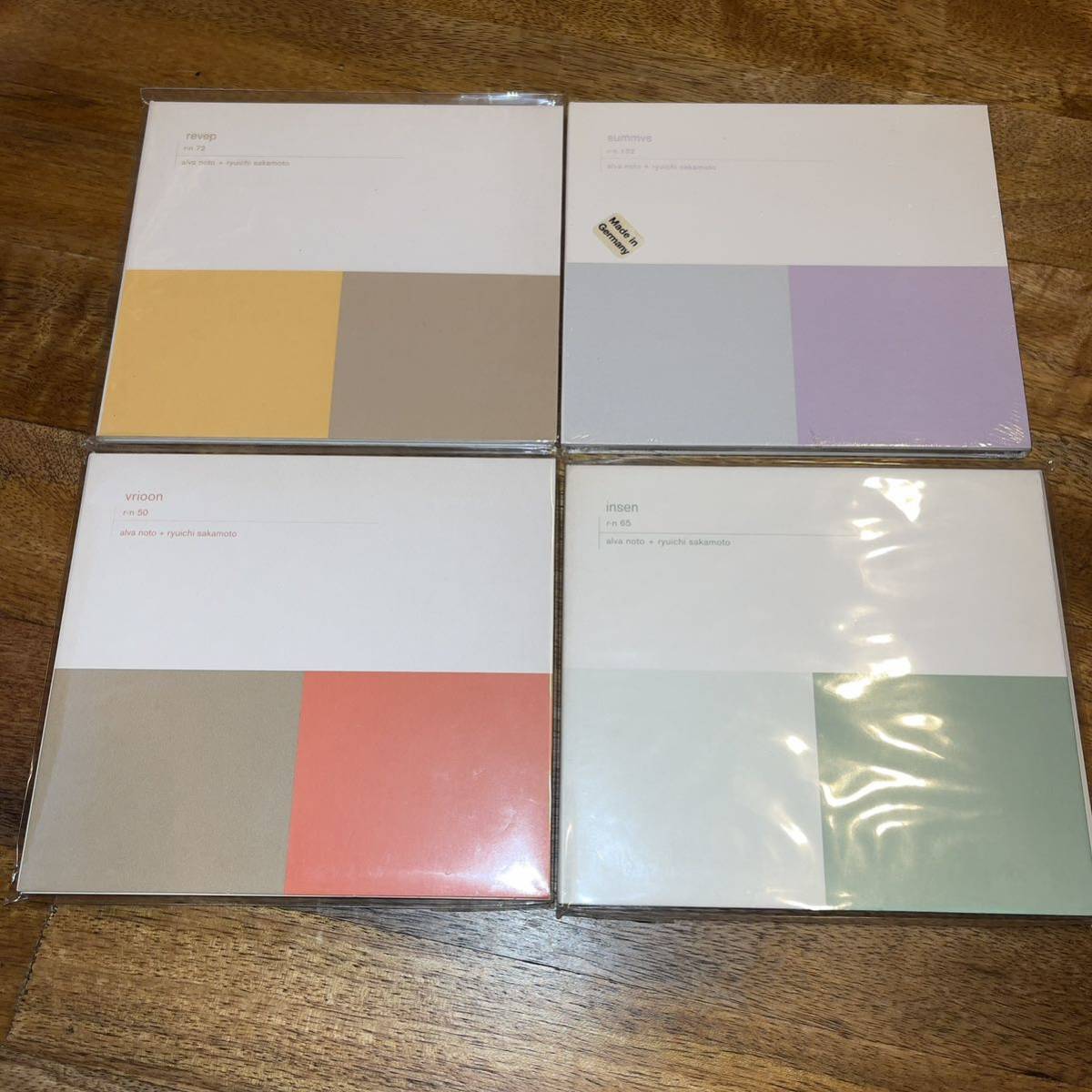 坂本龍一 ＋alva noto CD4枚セット - 坂本龍一 + SAKAMOTO公式WEB