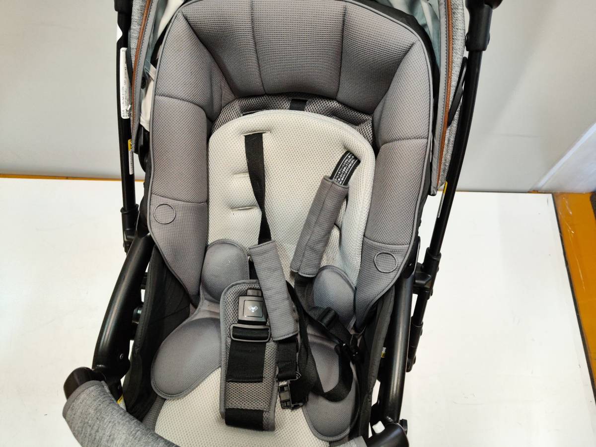 ☆Aprica アップリカ☆ベビーカー LUXUNA B CSN グレー【中古/現状品 