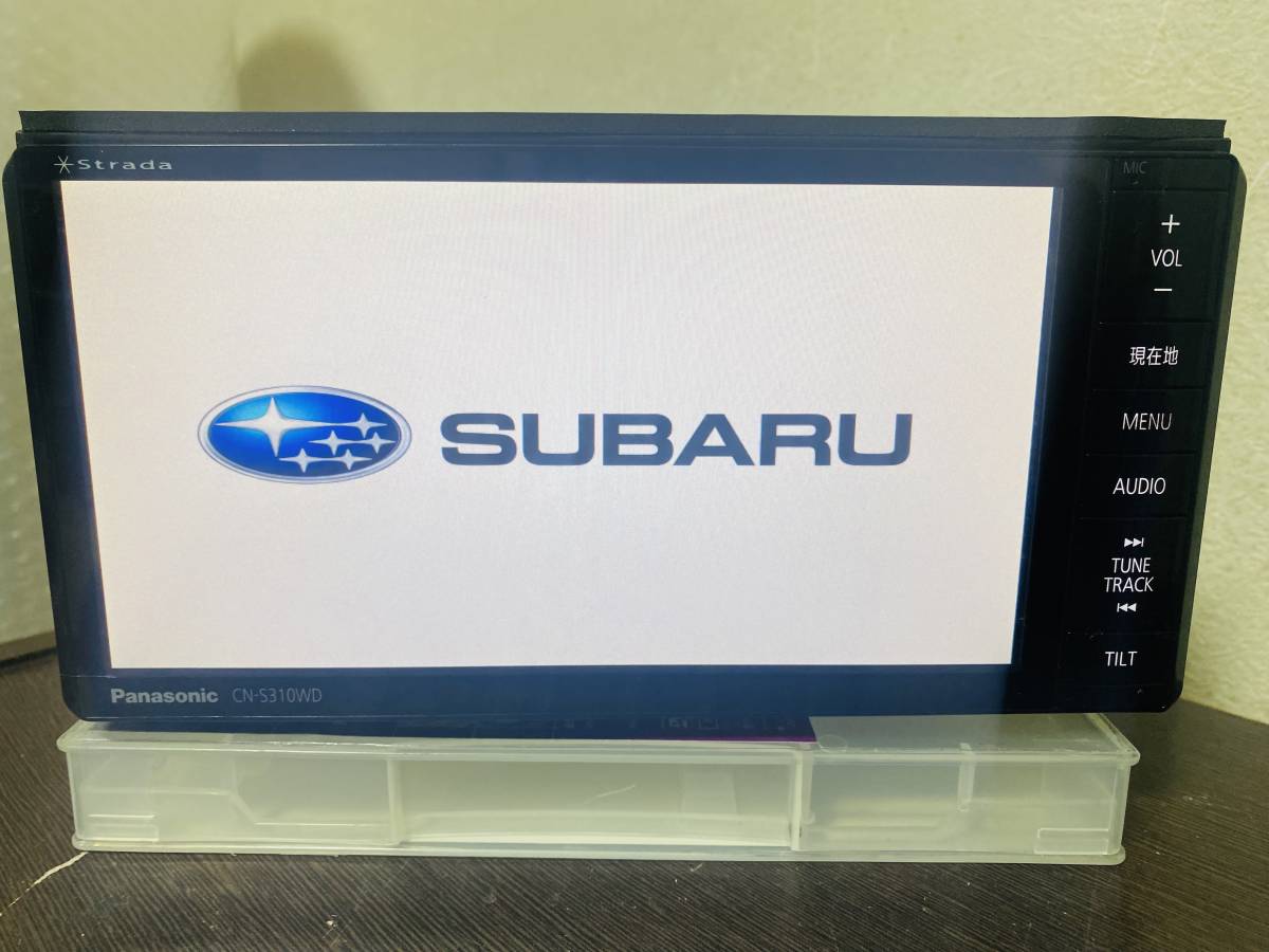 Panasonic CN-S310DFA カーナビゲーション Panasonic パナソニック ストラーダ CN-S310WDFA メモリーナビ CD/DVD