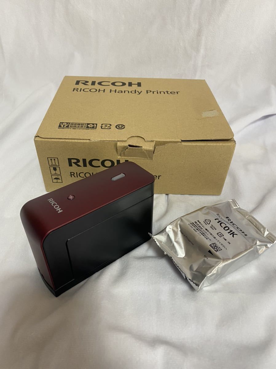 RICOH Handy printer リコーハンディプリンター レッド Handy RICOH