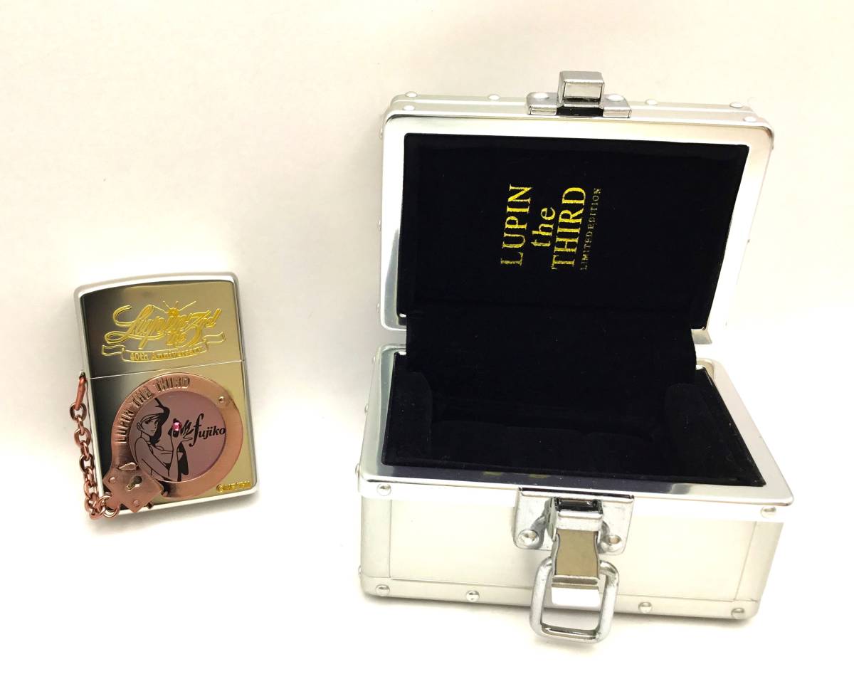 ルパン三世 40周年記念限定品 峰不二子 ZIPPO 【公式】オンラインストア