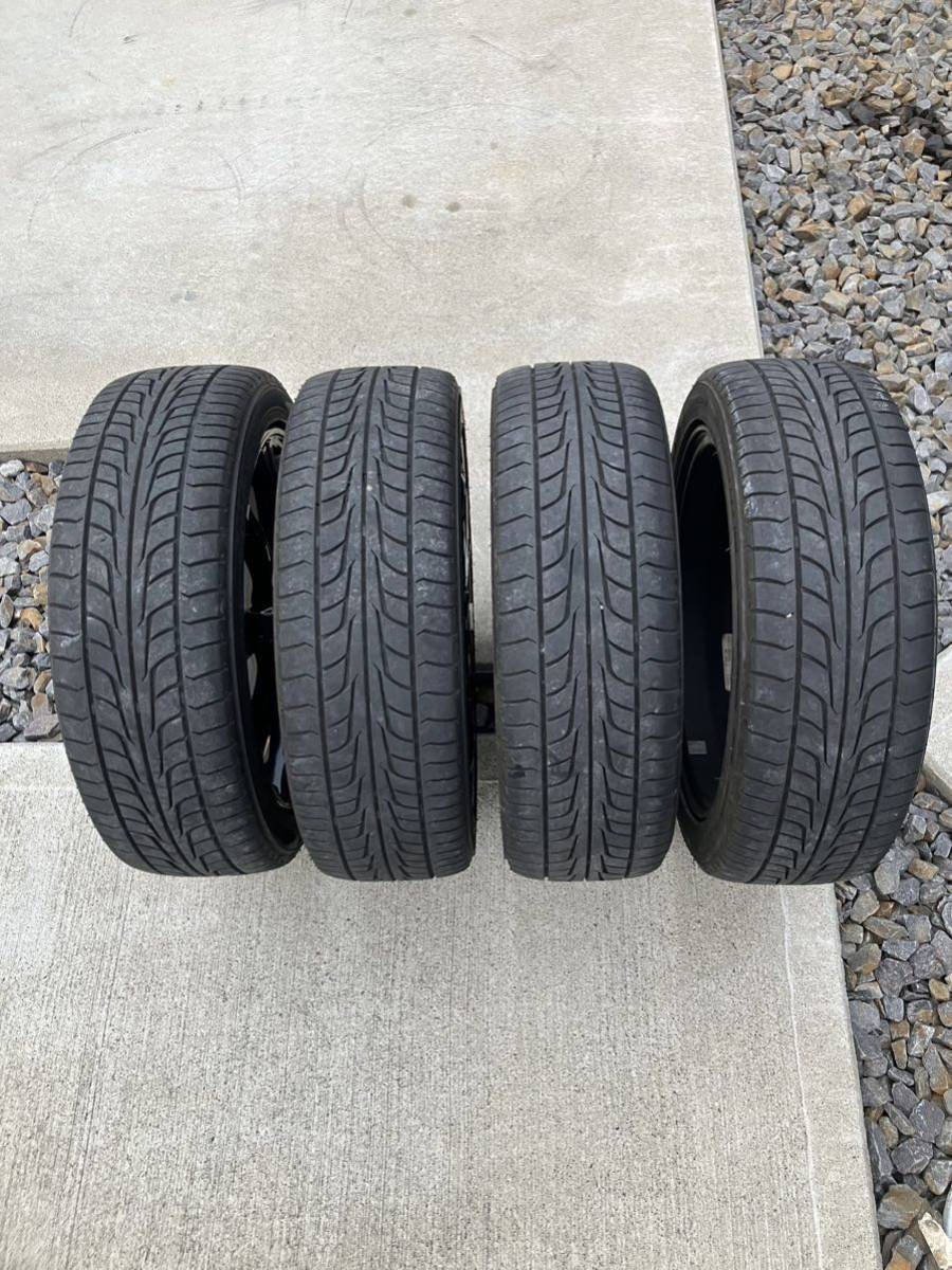 WORK SCHWERT SC4M 15インチ 5J インセット+45 PCD100 4穴 タイヤ 