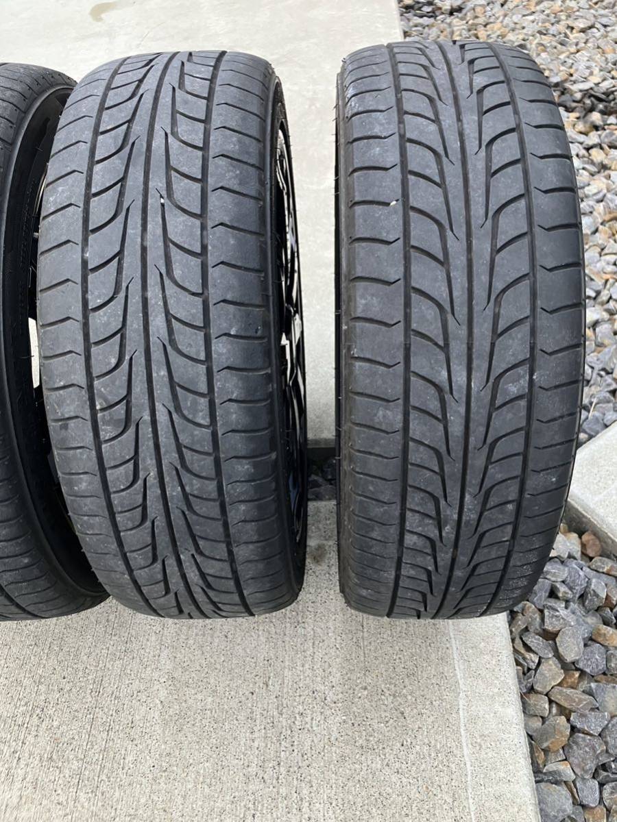 WORK SCHWERT SC4M 15インチ 5J インセット+45 PCD100 4穴 タイヤ 