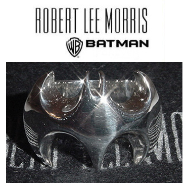 希少BATMANシルバーリング Robert Lee Morris新品(ショップ限定)USA