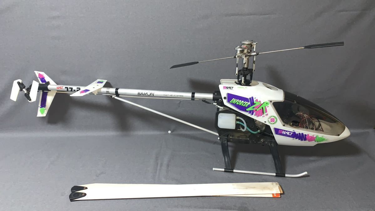 KALT スペースバロン Space Baron メカ付き ラジコン ヘリコプター OS 