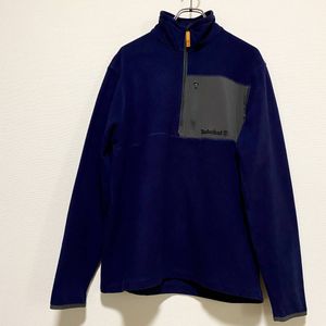 アメリカ古着　Timberland　ティンバーランド　フリースジャケット　ハーフジップ　Mサイ