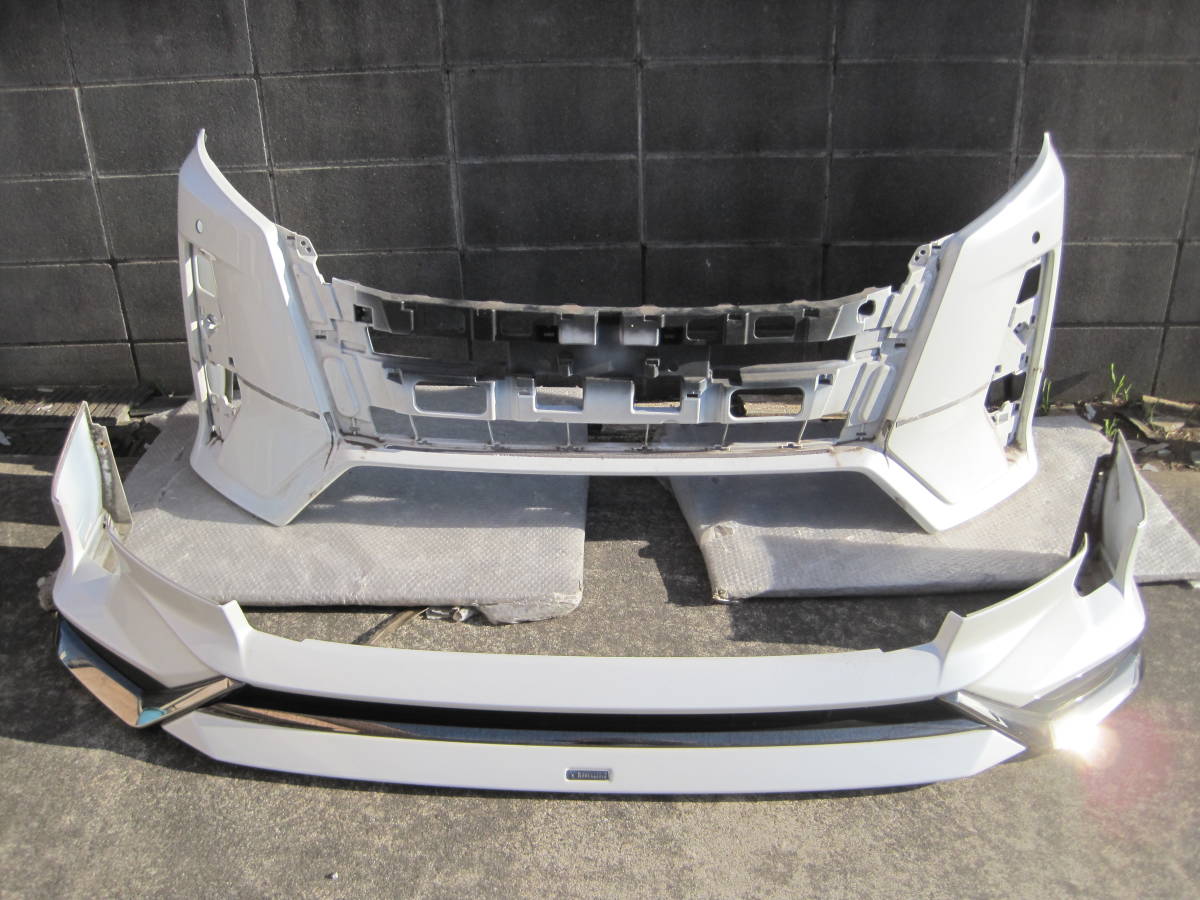 R02ノアZWR80フロントバンパー52119-28L00/28L40モデリスタスポイラー  