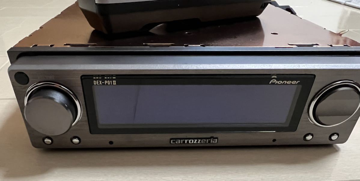 動作品carrozzeria カロッツェリア DEX-P01II CDプレーヤー リモコン
