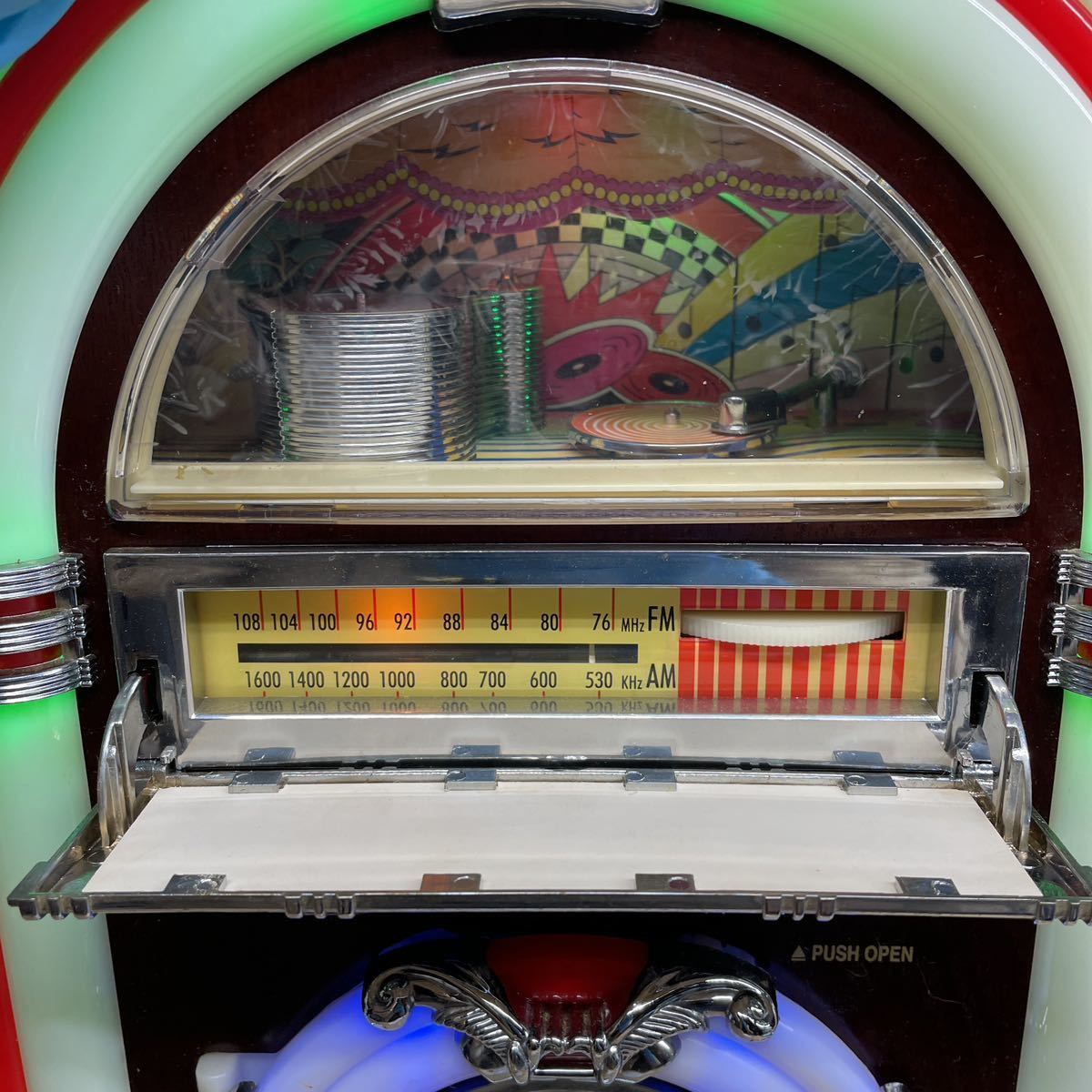 WINTECH juke box CDプレーヤー JB-08D ジュークボックス ジャンク【管