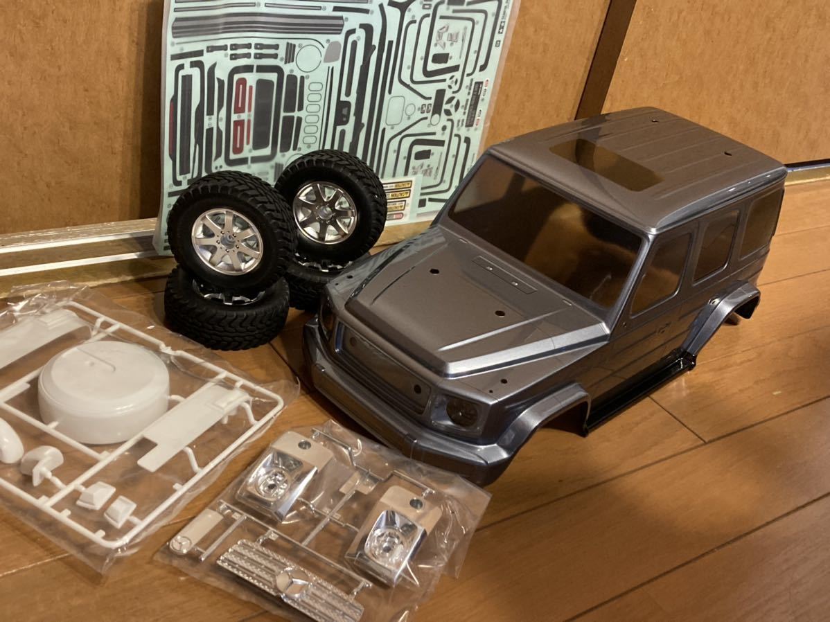 cc02 ボディ タミヤ cc02メルセデスベンツG500塗装済みボディのみ