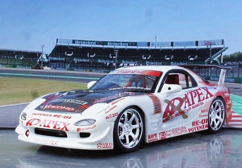 ホットワークス 1/24 2002 マツダ RX-7 FD3S 後期型 エーペックス 