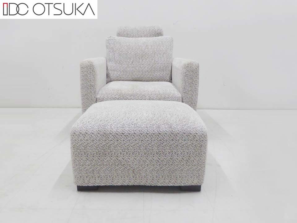 【100%新品，正規品】 IDC大塚家具 TERASOH テラソー DUO 1Pソファ オットマン ヘッドレスト セット クリーニング済(布製)｜売買されたオークション情報、yahooの商品情報をアーカイブ公開 - オークファン 布製