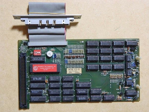 レア！…… Macintosh SE用、アナログ I/Oカード「Analog Connection SE」