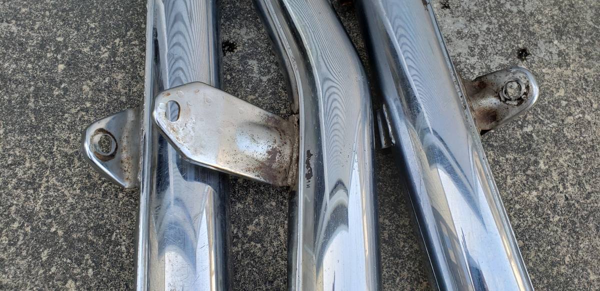 カワサキ350ss 純正マフラー250ss マッハkh250 kh400