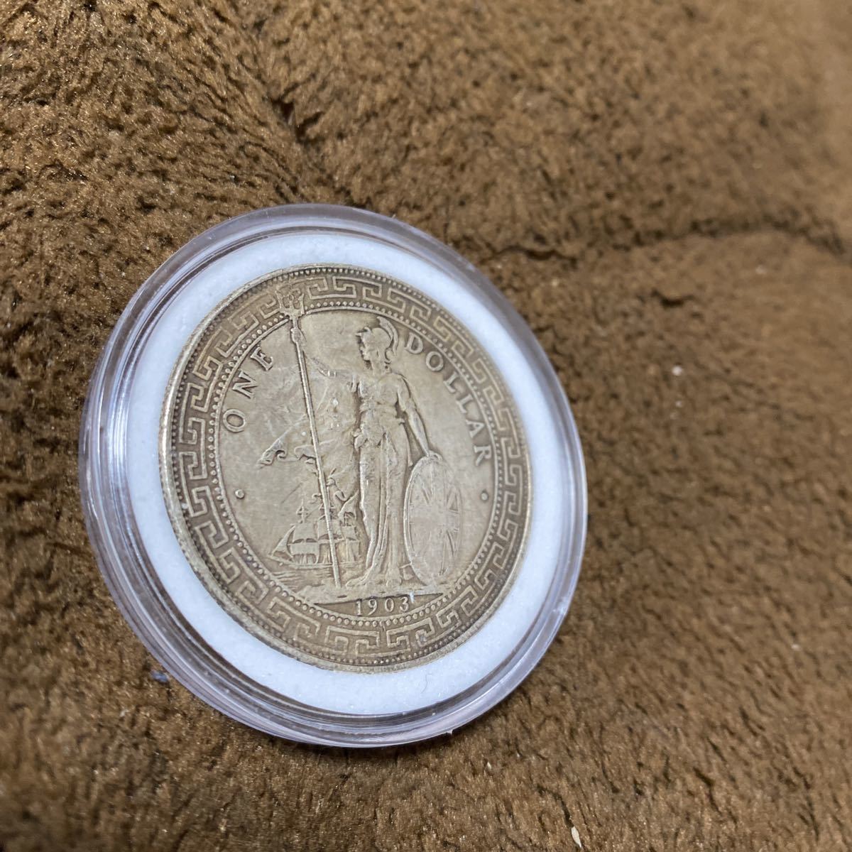 貿易銀 壹圓 ONE DOLLAR 1ドル 1903年 銀貨 古銭 硬貨 1903年 銀貨 イギリス | 貨幣博物館 訳アリ（表面