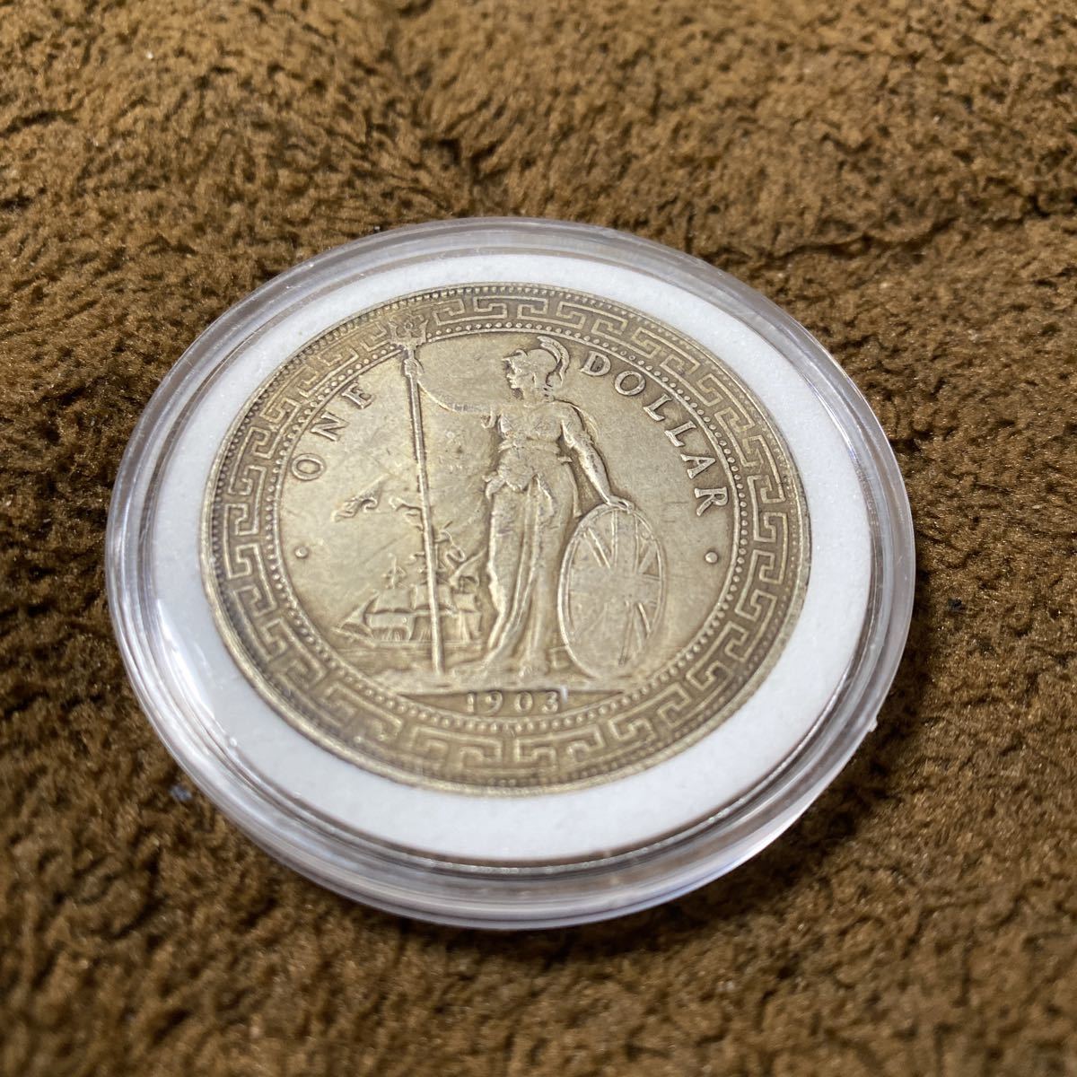 貿易銀 壹圓 ONE DOLLAR 1ドル 1903年 銀貨 古銭 硬貨 1903年 銀貨 イギリス | 貨幣博物館 訳アリ（表面