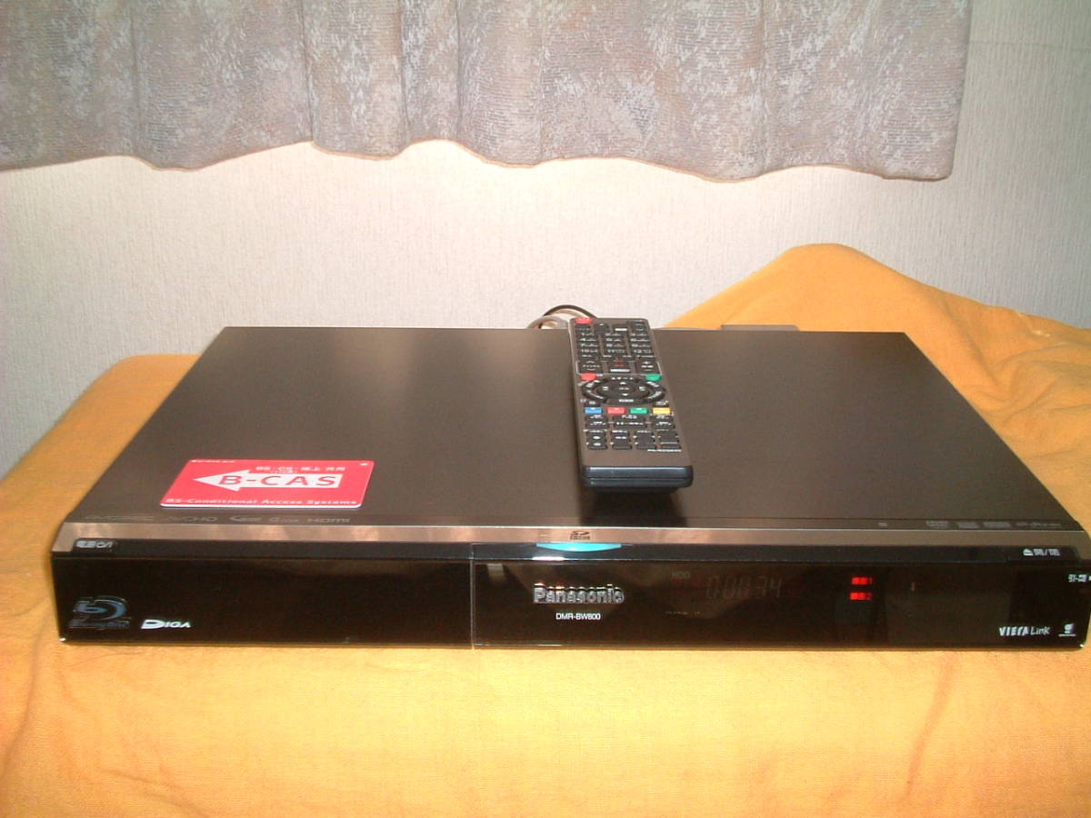 1ヶ月保証 パナソニック DMR-BW800 HDD/DVD/ ブルーレイ/レコーダー 2