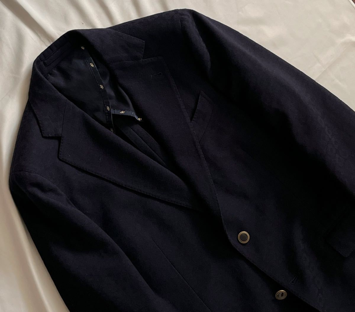 LARDINI ラルディーニ サイズ 50 M～L テーラードジャケット ネイビー 