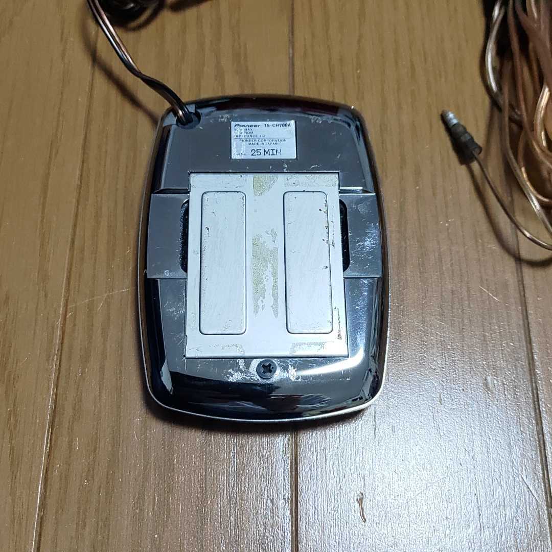 元箱、取説付！ カロッツェリア TS-CH700A センタースピーカー 5.1ch carrozeria Pioneer 動作確認 音出確認OK TS-CH700A カロッツェリア パイオニア TS-Ch700A スピーカー 1ch対応薄型パワードAVセンター