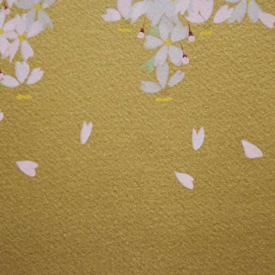 中島千波『神原の枝垂桜』71/200 木版画 絵画 額装 美術 芸術 日本画家
