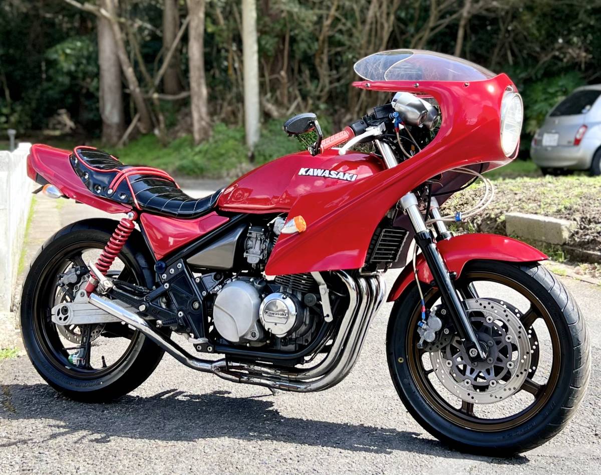 Kawasaki ゼファー400 C1 初期型 族カフェレーサー カスタム車